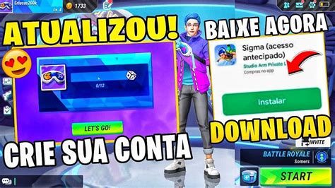 Sigma Battle Royale Como Baixar E Instalar O Jogo Ap S Sua Sa Da