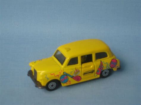 Matchbox Fx4r London Taxi Yellow Body 50th Toy Model Car Ub Ebay