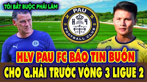 Tin N Ng Quang H I Pau Fc Nhm Vi T Nam Lo L Ng Khi Nghe C Tin Bu N