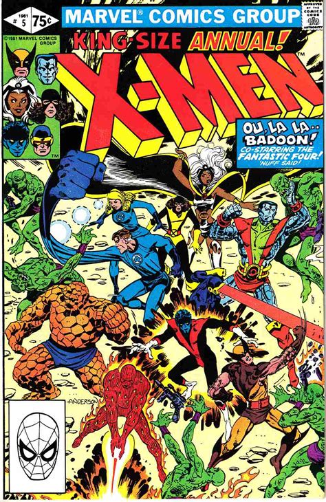 Uncanny X Men Annual Fine Minus Marvel Comic