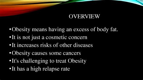 Solution Obesity Powerpoint Presentation Studypool