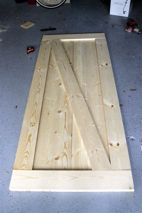 Easiest Cheapest Way To Build A Rustic Barn Door