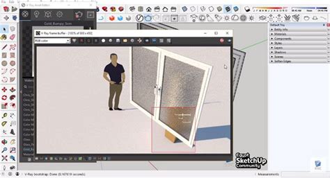 In This Sketchup Vray Tutorial One Can Learn How To Use V Ray For Sketchup To Create Clear