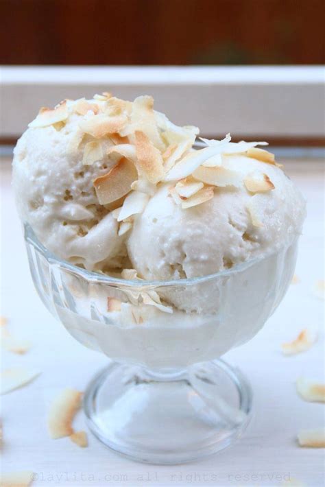 Coconut ice cream – Laylita's Recipes