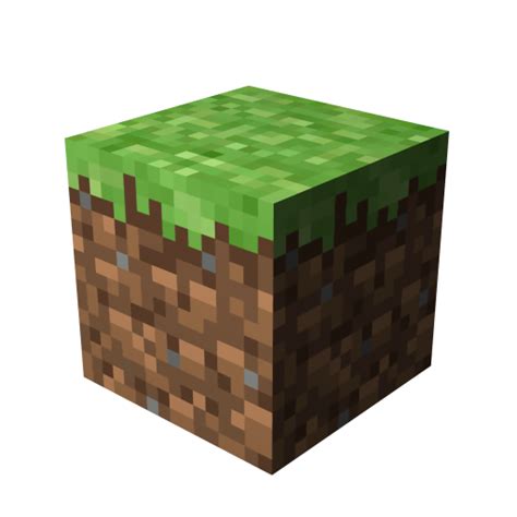 Minecraft logo grass block 2021