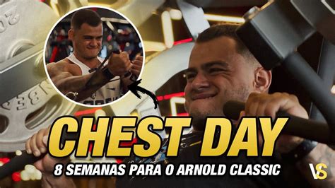 TREINO DE PEITO COMPLETO 8 SEMANAS PARA O ARNOLD CLASSIC YouTube