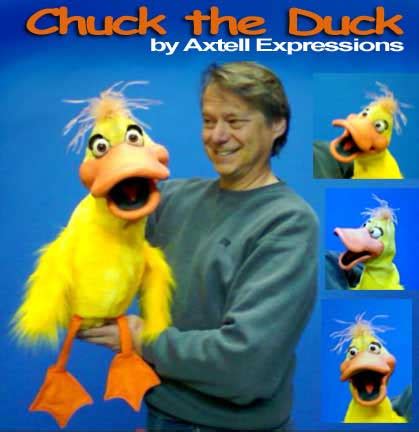 Chuck the Duck Puppet | Axtell Expressions