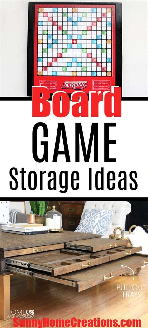 Totally Awesome Board Game Storage Ideas Artofit