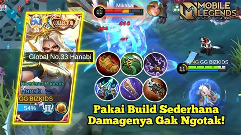 Hanabi Pakai Emblem Build Sederhana Ini Damagenya Gak Ngotak Top