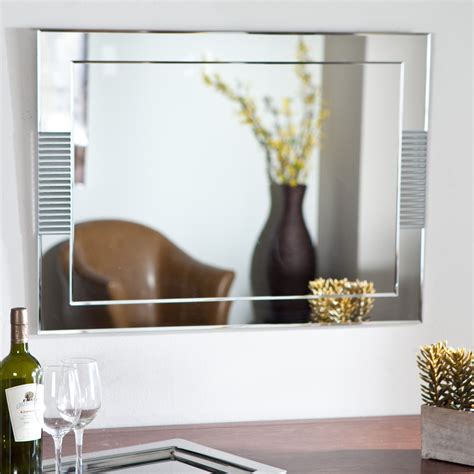 20 Photos Large Frameless Wall Mirrors