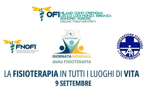 Convegno La Fisioterapia In Tutti I Luoghi Di Vita Sabato 09