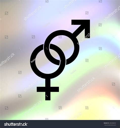 Male Female Sex Symbol Vector Icon Stock Vector Royalty Free