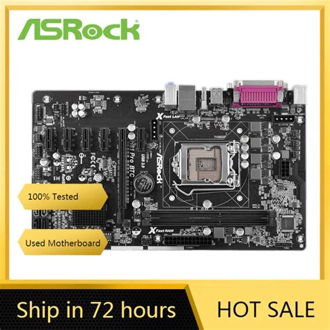 Placa Base De Miner A Usada Gpu H P Btc Para Asrock H Pro Btc