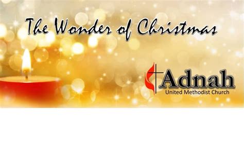 Christmas Eve Candlelight Service Adnah United Methodist Church Rock