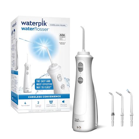 Amazon Waterpik Cordless Pearl Rechargeable Portable Water Flosser