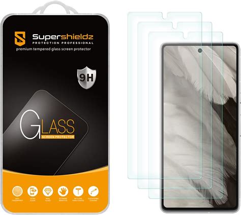 Amazon Supershieldz 3 Pack Designed For Google Pixel 7a Tempered