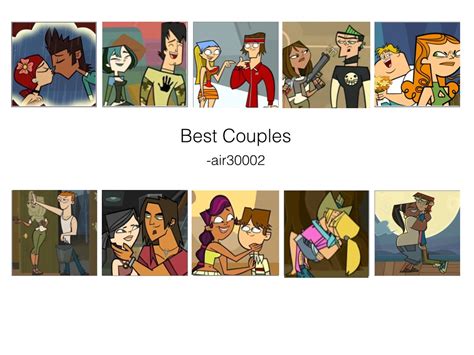 Total Drama - Best Couples by air30002 by air30002 on DeviantArt