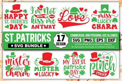 16 Stpatricks Svg Files Designs And Graphics