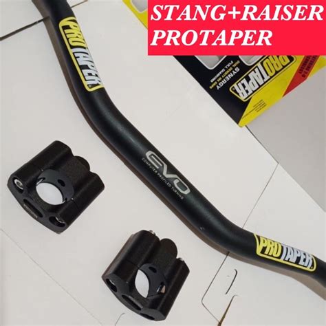 Jual TERMURAH STANG FATBAR PROTAPER EVO LOW PLUS RAISER MOTOR KLX 150