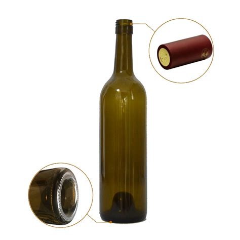 Standard Ml Frosted Wine Glass Bottle Dimensions High Quality Ml