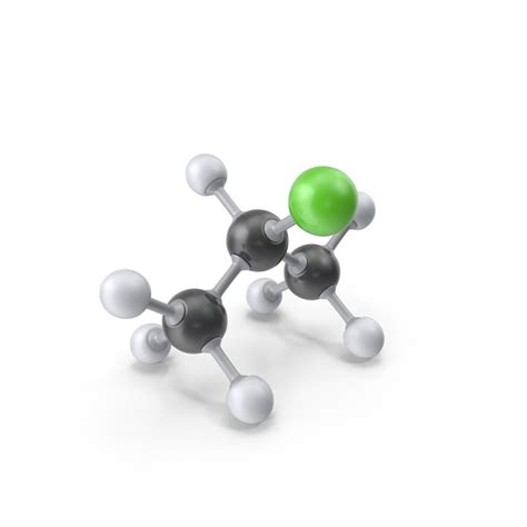 Isopropyl Chloride Molecule PNG Images & PSDs for Download | PixelSquid ...