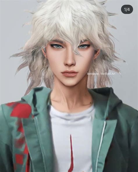 Nagito Komaeda Hot Anime Guys Nagito Komaeda Character Design Male