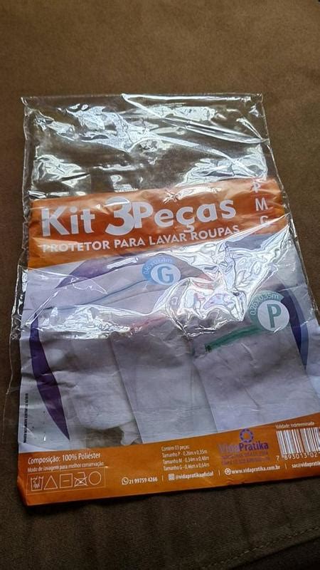 Kit Sacos Para Lavar Roupas P M G Protetor De Lingerie Roupa Ntima Delicada Tecido