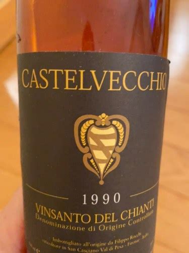 Fattoria Castelvecchio Chiacchierata Notturna Vin Santo Del Chianti