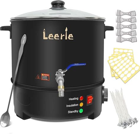 Amazon Leerie Qts Lbs Commercial Wax Melter For Candle Making