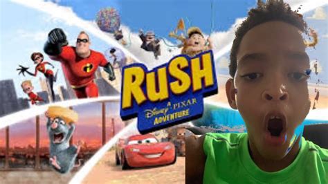 Gianny And Kayden Play Rush A Disneypixar Adventure On The Xbox Car