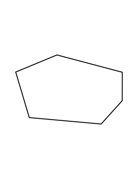 Irregular Hexagon Polygon