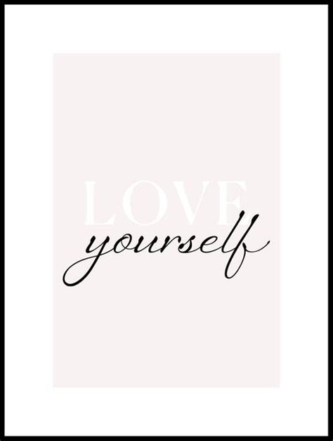 Love Yourself Poster - Posterton