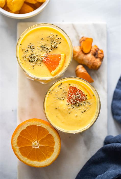 Mango Turmeric Smoothie Evesfit