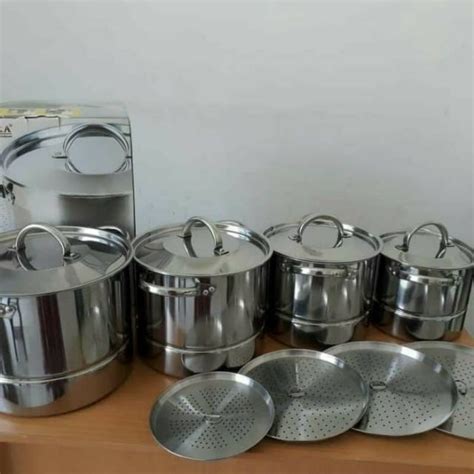 Jual Kg Panci Set Supra Stock Pot Supra Stainless Stell Panci Set