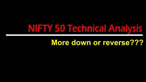 Nifty 50 Technical Analysis Youtube