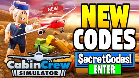 NEW DECEMBER ALL NEW WORKING CABIN CREW SIMULATOR CODES ROBLOX