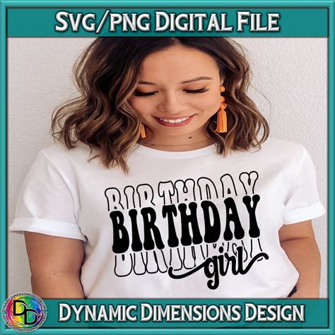 Birthday Girl Svg Png Pdf Birthday Princess Svg Birthday Svg Happy