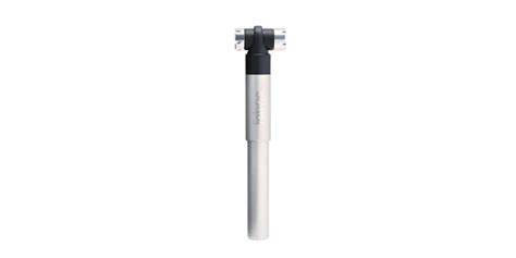 Fabric Nanobar Dual Valve Mini Pump Silver