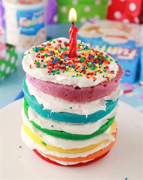 Birthday Rainbow Cake Recipe Pillsbury Baking