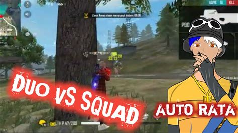 DUO VS SQUAD BARENG TEMEN SEKOLAH AUTO BARBAR YouTube