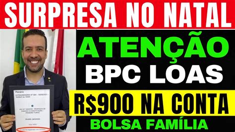 Milagre De Natal Dep Sito Para Bpc Loas R Bolsa Fam Lia Not Cia