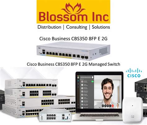 Cisco Business CBS350 8FP E 2G Managed Switch LAN Capable White At Rs