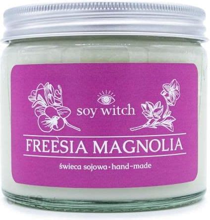 Soy Witch Wieczka Sojowa Zapachowa W Szkle Freesia Magnolia