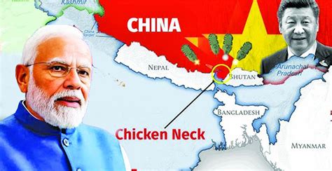 Will China sink its teeth into India’s chicken neck? | Pakistan Defence ...