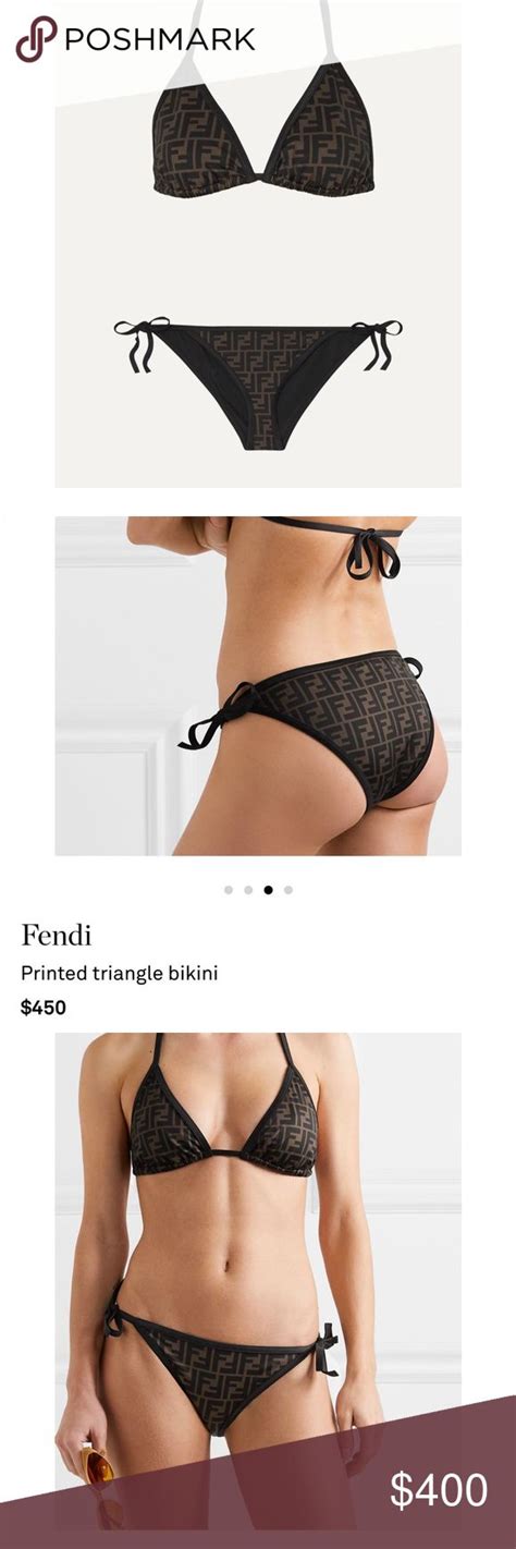 Fendi Reversible Ff Bikini In Bikinis Print Swimwear Fendi