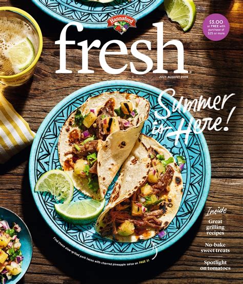 Hannaford Recipes Fresh Magazine Dandk Organizer