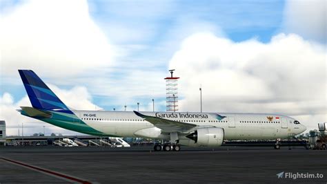 [headwind A330neo] Garuda Indonesia Indonesian Presidential Livery Pk Ghe 8k Für Microsoft