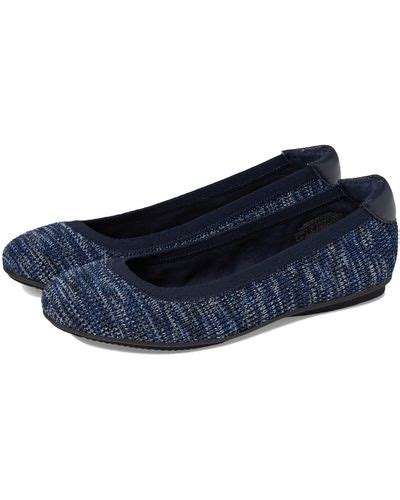 Blue Lands End Flats And Flat Shoes For Women Lyst