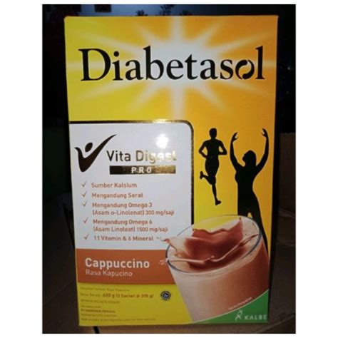 Jual DIABETASOL 600 GR VANILA COKLAT CAPPUCINO Shopee Indonesia