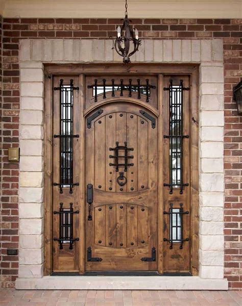 Gorgeous Front Door Colors For A Red Brick House In